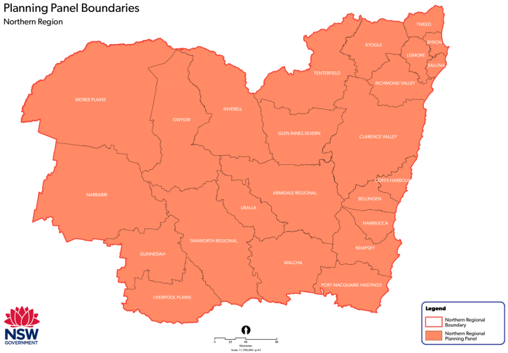 Northern Region Planning Panel Boundaries
